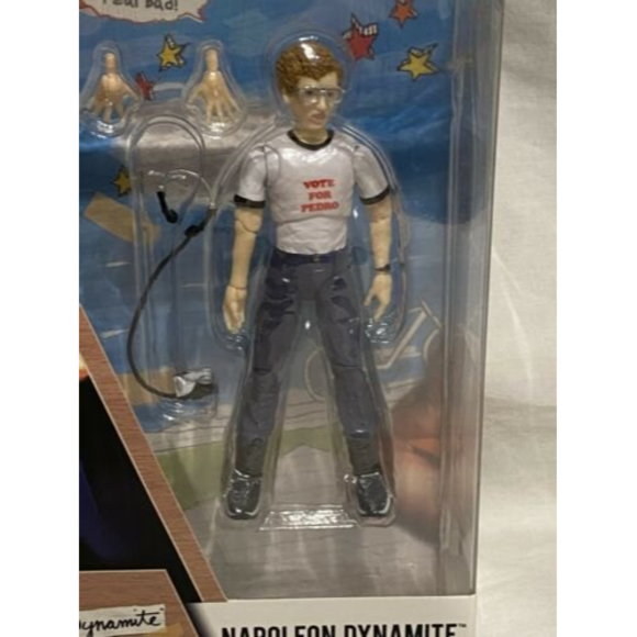 BST AXN NAPOLEON DYNAMITE 5” Action Figure THE LOYAL SUBJECTS New In Box Pedro - Picture 2 of 4